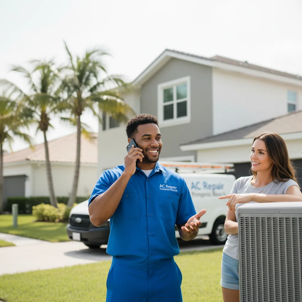 AC Repair Pompano Beach customer support in Seabrook